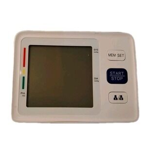 Upper Arm Electronic Blood Pressure Monitor Only Tested- No Cord or Cuff-USB